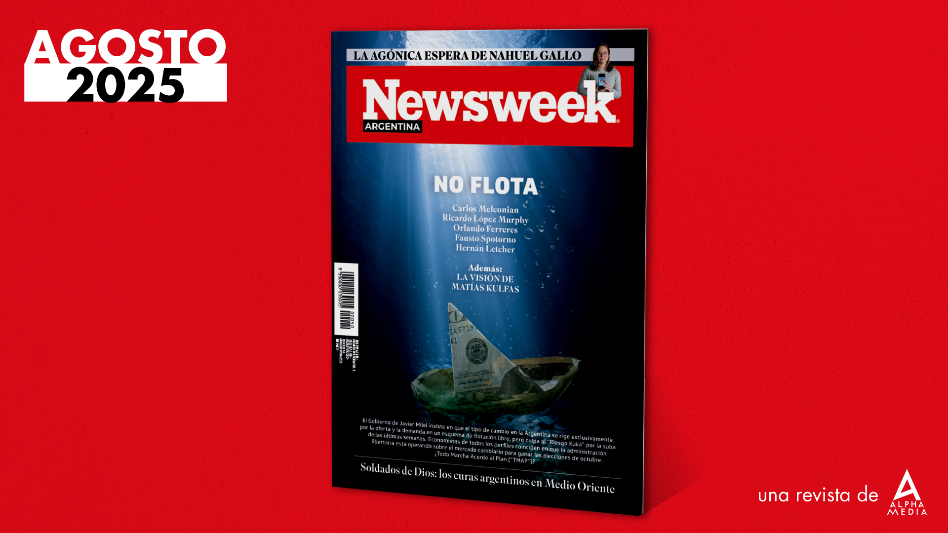 ¡Ya salió Newsweek Argentina de Agosto!